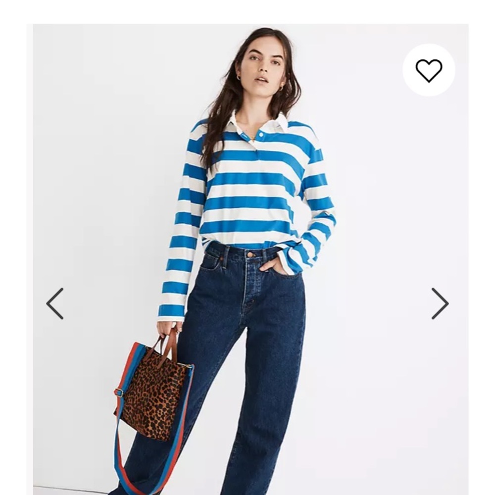 Kule x Madewell rugby NWT size L